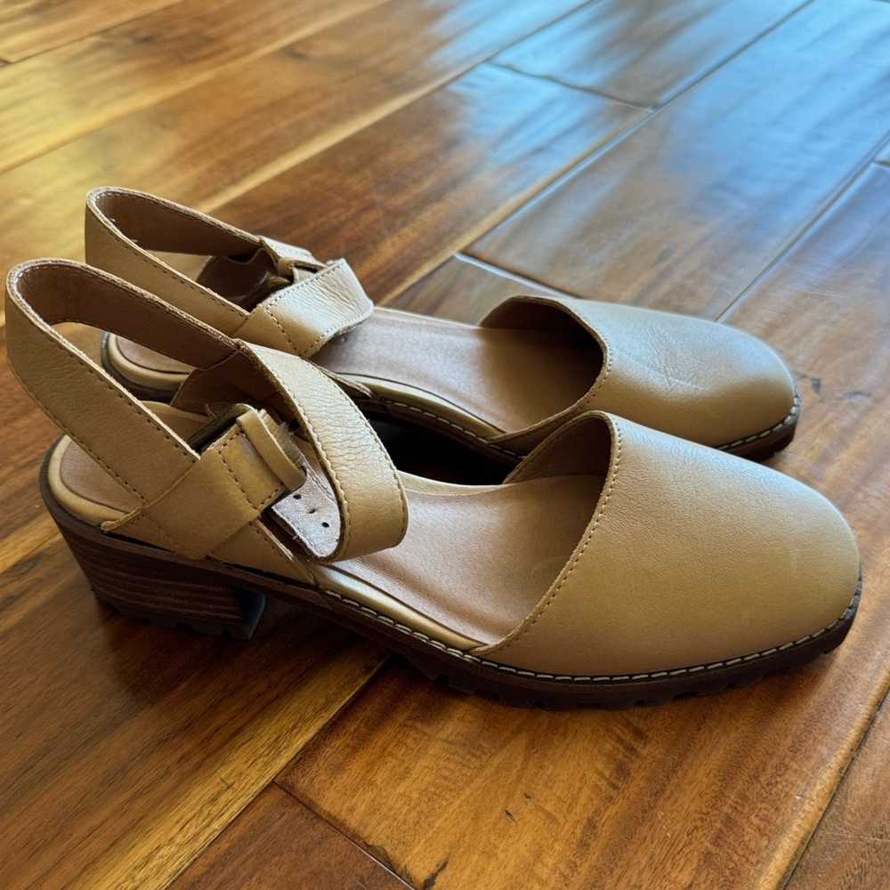 Madewell Tan Heeled Sandals